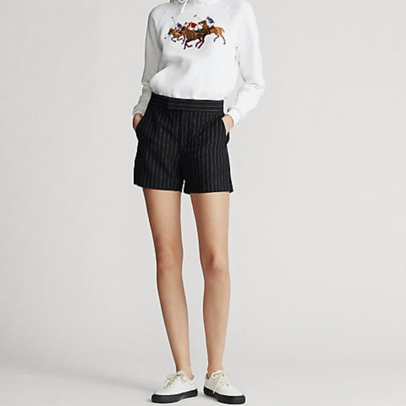 Nanette Lepore Pants - NANETTE LEPORE PINSTRIPED LONG DRESS SHORTS 0